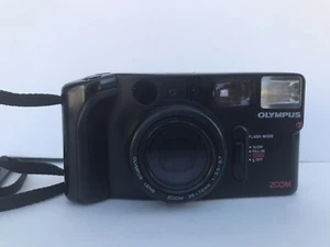 Olympus Quick Shooter Zoom Point & Shoot 35mm Film Camera MADE IN JAPAN Untested - Picture 1 of 7
