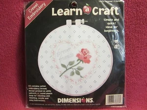  Dimensions Crewel Embroidery Learn a Craft Forever Friends #72313 - Picture 1 of 2