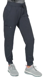 Evolution Scrubs Women's Performance Drawstring Jogger Pant, NWT, Gray, Small - Picture 1 of 6