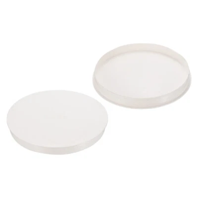 2pcs 6" PVC Pipe End Cap Fitting Furniture Grade Plug Coupling Socket Adapter - Image 1 of 4