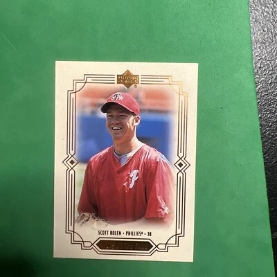 Scott Rolen 1999 upper Deck Faces of the Game Insert #F9 Phillies - Image 1 of 4