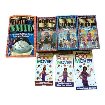 Richard Simmons Tone Up on Broadway (NEW SEALED VHS Set/Lot 3 ) Sweat/Blast Off - Image 1 of 4