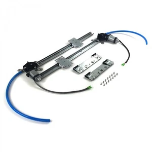 Chevy Truck 1967-72 2-Door Flat Glass power Window Kit 12V Regulator 2nd Gen C10 - Picture 1 of 6