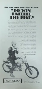 1976 Bassani Sistema Scarichi Moto Stampa Ad Bultaco - Foto 1 di 1