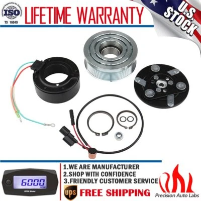 AC A/C COMPRESSOR CLUTCH KIT FOR HONDA Civic 2006 2007 2008 2009 2010 2011 1.8L - Image 1 of 4