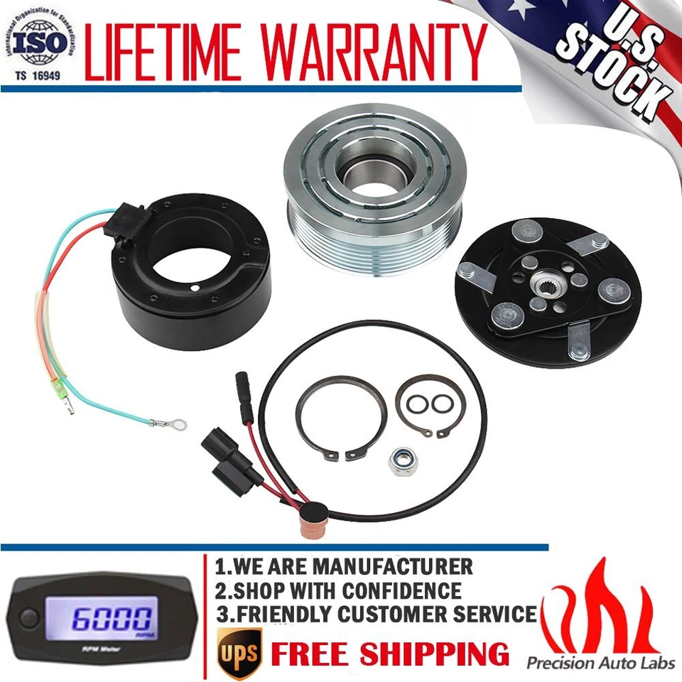 KIT EMBRAGUE COMPRESOR AIRE ACONDICIONADO PARA HONDA Civic 2006 2007 2008 2009 2010 2011 1,8 L Foto 1 de 4