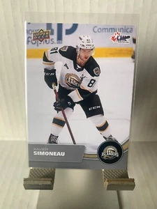 2021-22 Upper Deck CHL Xavier Simoneau #207 - Picture 1 of 2