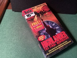 Highlander The Final Dimension VHS,Sealed - Bild 1 von 5