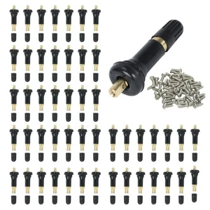 50Pcs TPMS 20008 Rubber Snap-in Valve Stems Tire Valve Stem Replacement VS 950 V - Picture 1 of 9