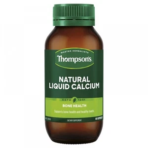 Calcio líquido natural THOMPSON'S 60 cápsulas - Imagen 1 de 1