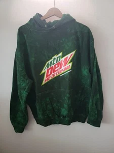 Mtn Dew Me In The Axx Mountain Drew Hoodie Sweater Pullover XL - Picture 1 of 13