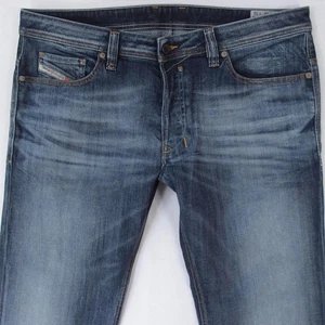 Mens Diesel SAFADO 0885K Stretch Slim Straight Blue Jeans W36 L34 - Picture 1 of 8