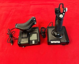 Sistema de control de vuelo Saitek X52 Pro PS34 con acelerador de palanca de vuelo X52 Pro - Imagen 1 de 15