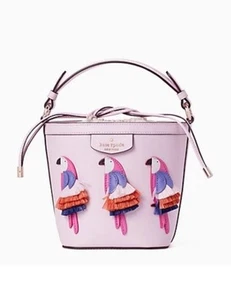 Kate Spade Peppa Flock Small Bucket Bag NEW sealed With Original Bag - Picture 1 of 6