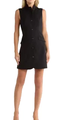 NUEVO, vestido sin mangas Rag & Bone en negro talla 4 #MD977 Foto 1 de 4