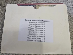 Avalon Hill General Magazine - Volume 24 25 26, Entire Lot Sold as One - Picture 1 of 24