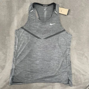 Nike Dri Fit ADV Tech Knit Ultra Running Tank Top Mens Size L NEW DM4751 - Picture 1 of 6