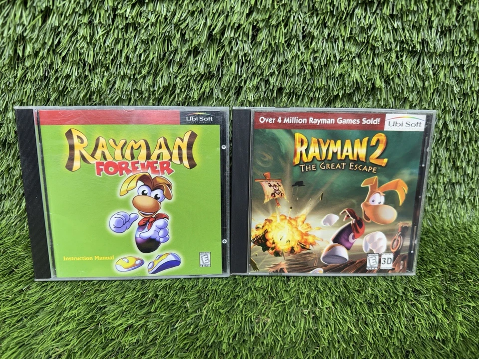 Rayman Forever - PC ubisoft 1999 complete Free shipping!! - Image 1 of 1
