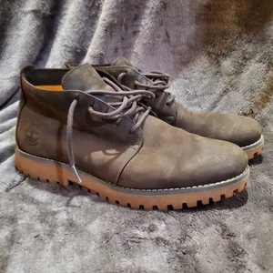 Men’s City Roam Timberland Chukka A2A1T Brown Leather Boots Size 12 - Picture 1 of 12