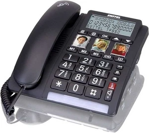 Switel TF550 Telefon przewodowy z dużymi przyciskami - Zdjęcie 1 z 3