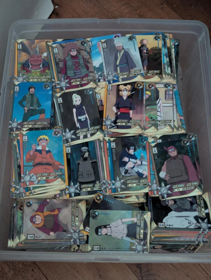lot 200 cartes naruto kayou cards - Image 1 of 1
