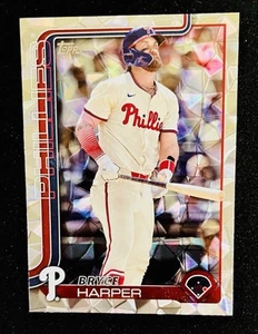 Bryce Harper 2025 Topps Serie 1 Diamante Lámina Paralela #250 Filis - Imagen 1 de 2