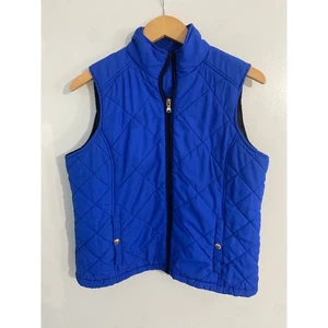Lauren Ralph Lauren Stepp Puffer Weste Damen Gr. L Petite Blue Insulated - Bild 1 von 6