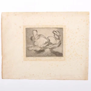 JACQUES VILLON 1931 ORIGINAL 2 RADIERUNGEN "MYTHOLOGIE" - B.ANGEBOT - 4 VON 29 - Bild 1 von 6