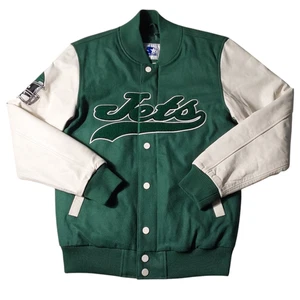 NY Jets Varsity Jacket Size Small - Picture 1 of 4