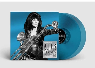 CHER – Forever Limited Edition Sea Blue 2 X LP  VINYL - NEW - Image 1 of 2