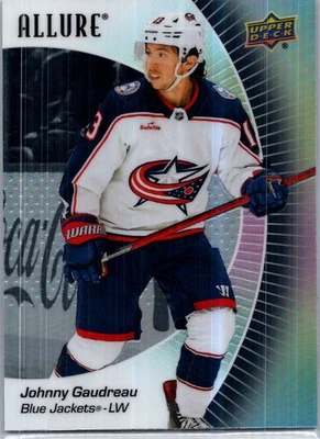 2023-24 Upper Deck Allure #43 Johnny Gaudreau Black Rainbow - Image 1 of 2