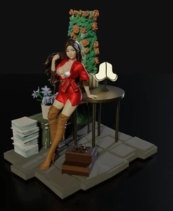 Cattleya Baudelaire | Figur | 3D Print | STL File | SFW | Modell | Download | - Afbeelding 1 van 2
