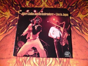 Albert Collins & Icebreakers Live in Japan LP Alligator AL 4733 Stereo NM - Picture 1 of 4