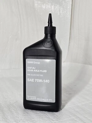 Один оригинальный производитель BMW SAF-XJ 75W-140 1 литр 83-22-2-357-992 - Изображение 1 из 3