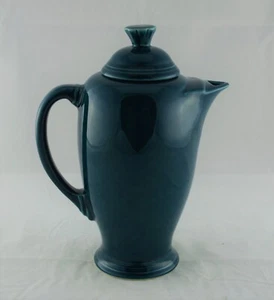 Fiesta Ware New Covered Coffee Server w/Lid Homer Laughlin Retired Colors - Picture 1 of 4