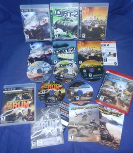 PS3; Ridge Racer Unbounded, Dirt 2, Need For Speed Undercover & Run, Motor Storm - Bild 1 von 5
