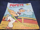 Vintage 1957 Golden Record 78 tr/min disque/pochette "Popeye The Sailor Man" & Scuffy