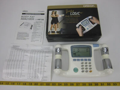 Omron Body Logic Pro анализатор жира на теле портативный в оригинальной коробке HBF-300 - Изображение 1 из 4
