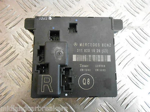 MERCEDES E CLASS W210 2003 E270 CDI OSR DRIVER REAR DOOR CONTROL MODULE  - Picture 1 of 2