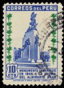 PERU 434 - Admiral Miguel Grau Monument (pb53870) - Picture 1 of 1