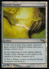 Jinxed Choker Foil | NM | | Mirrodin Magic MTG