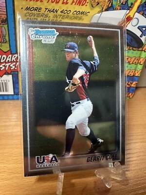 2010 Bowman Chrome - USA Team #USA-BC5 Gerrit Cole (RC) - Image 1 of 2