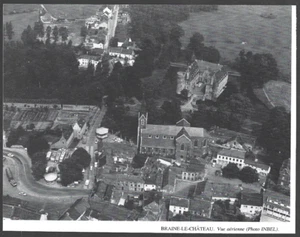 1980 -- BELGIQUE . BRAINE LE CHATEAU . VUE AERIENNE . 4B095 - Foto 1 di 1