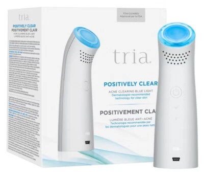 Auténtico Tria Positivamente Transparente Acné Limpieza Luz Azul Nuevo en Caja - Sellado Foto 1 de 2