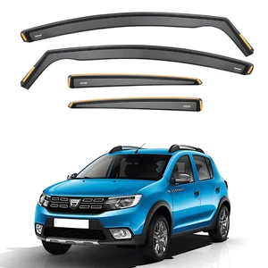 ISPEED Wind Deflectors for Dacia Sandero/Stepway MK2 2013-2020 5-Door Hatchback - Picture 1 of 12