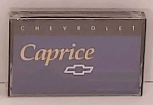 Chevrolet Caprice~1990 Promo Cassette~Vehicle Features & Radio Info~NOS/Sealed - Picture 1 of 7