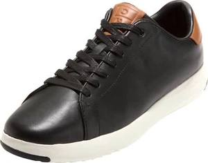 Cole Haan Men's Grandpro Tennis Fashion Sneaker, Black/British Tan, 13 Wide - Picture 1 of 2