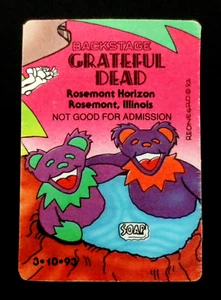 Grateful Dead Backstage Pass Puzzle Space Rosemont Illinois IL 3.10.93 3.10.1993 - Bild 1 von 13