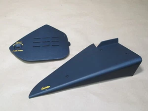 🥇90-93 CHEVROLET CORVETTE C4 DASHBOARD SIDE TRIM PANEL FUSE BOX COVER SET OEM - Bild 1 von 12