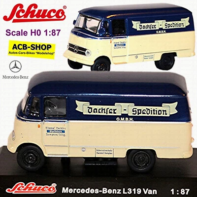Mercedes-Benz L319 1955-68 Spedizione Dachser Kempten 1:87 Schuco 25001 - Immagine 1 di 4